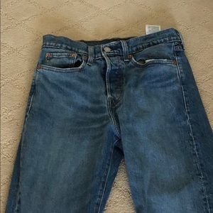LEVIS WEDGIE JEANS WORN ONCE
